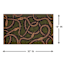 Spellbound Slithering Snakes Coir Mat, 18x30