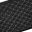 Charcoal Textured Rubber Doormat, 24x36