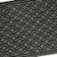 Light Grey Textured Rubber Doormat, 24x36