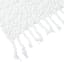 Crosby St. White Textured Throw Blanket, 50x60