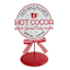 Metal Hot Cocoa Sign, 10"