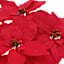 3-Pack Red Poinsettia Bush, 17.5"