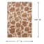 Bryson Terracotta Floral Area Rug, 6x9