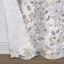 Denver Natural Floral Grommet Curtain Panel, 76x84