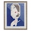 Glass Framed Vogue Mirror Print Wall Art, 17x21