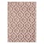(D438) Jardel Blush Tufted Area Rug With Non-Slip Back, 8x10