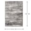 (A479) Camden Canbera Neutral Abstract Area Rug, 8x10