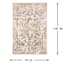 (A433) Cliff Grey Stone Area Rug, 7x10