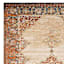 (D474) Alisa Medallion Ivory Sunset Area Rug, 8x10