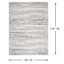 (B808) Boulder Ivory & Grey Area Rug, 8x10
