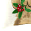Christmas Dog Outdoor Throw Pillow, 16"