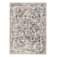 (B548) Providence Villa Dark Grey & Cream Distressed Look Area Rug, 8x10