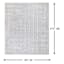 (B839) Providence Onix Grey Greek Key Area Rug, 8x10