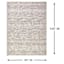 (A517) Crosby St. Tahoe Neutral Grey Textured Abstract Area Rug, 7x9