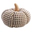 Pumpkin Shaped Waffle Throw Pillow