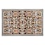 Arrington Taupe & Spice Medallion Washable Accent Rug, 26x45