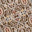 Arrington Taupe & Spice Medallion Washable Accent Rug, 26x45