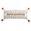 Happy Haunting Homespun Oblong Throw Pillow, 14x36