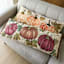 Embroidered Pumpkin Oblong Throw Pillow