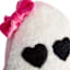 Hey Boo! Ghost Shaped Throw Pillow, 16x14