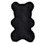 Skeleton Bear Shaped Throw Pillow, 24x15