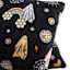 2-Pack Groovy Ghosts Printed Plush Throw Pillows, 18"