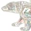Arctic Wonderland Acrylic Bear Transparent Iris, 4.9"