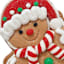 Gingerbread Lane Claydough Gingerbread Boy Ornament, 5"