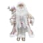 Pink Champagne Pink Santa with Gift Sack, 18"