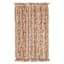 (B485) Honeybloom Jute Boucle Fringe Area Rug, 5x7