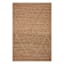 (B661) Providence Goldie Jute Diamond Design Area Rug, 5x7