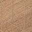 (B661) Providence Goldie Jute Diamond Design Area Rug, 5x7
