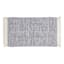 (B799) Crosby St. Grey Herringbone Accent Rug, 2x3