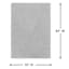 (A482) Crosby St. Neutral Palm Area Rug, 5x7