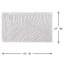 (A482) Crosby St. Neutral Palm Accent Rug, 2x3