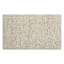 (A494) Honeybloom Ivory Chunky Knit Patterned Accent Rug, 2x4