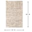 (A503) Crosby St. Stone Harbor Tan & Ivory Area Rug, 5x7