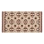 Tia Rust Utility Outdoor Accent Rug, 27x45