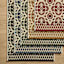 Tia Rust Utility Outdoor Accent Rug, 27x45