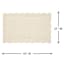 Lainey Ivory Border Accent Rug, 27x45
