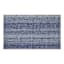 Florence Blue Striped Accent Rug, 27x45