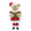Teddy Bear with Santa Hat, 18"