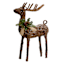 Metal Standing Deer, 27"