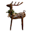 Metal Standing Deer, 27"