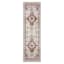 (D581) Khloe Multicolor Medallion Design Runner, 2x7