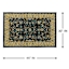 Ikarus Black Traditional Border Accent Rug, 30x45