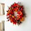Fall Leaves Wreath, 24"