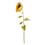 Yellow Oversized Sunflower Stem, 49"