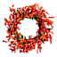 Orange Berries Wreath, 22"