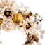 Sunflower & Pumpkin Semi Wreath, 22"